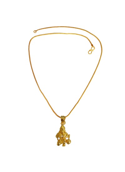 hanuman Pendant Gold plated Stylish By Menjewll